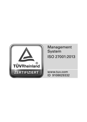 Prüfzeichen Iso 27001 Zertifikat